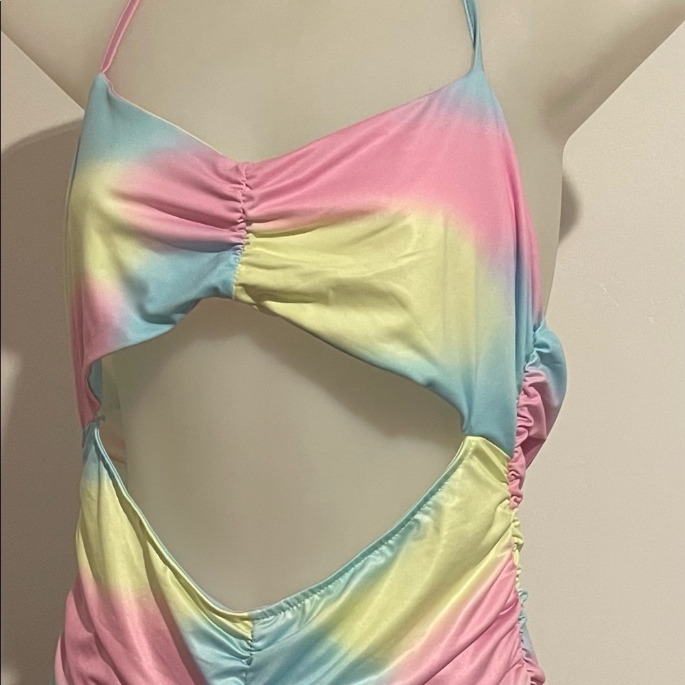 Lovely Wholesale tye die dress size large. Good stretch
